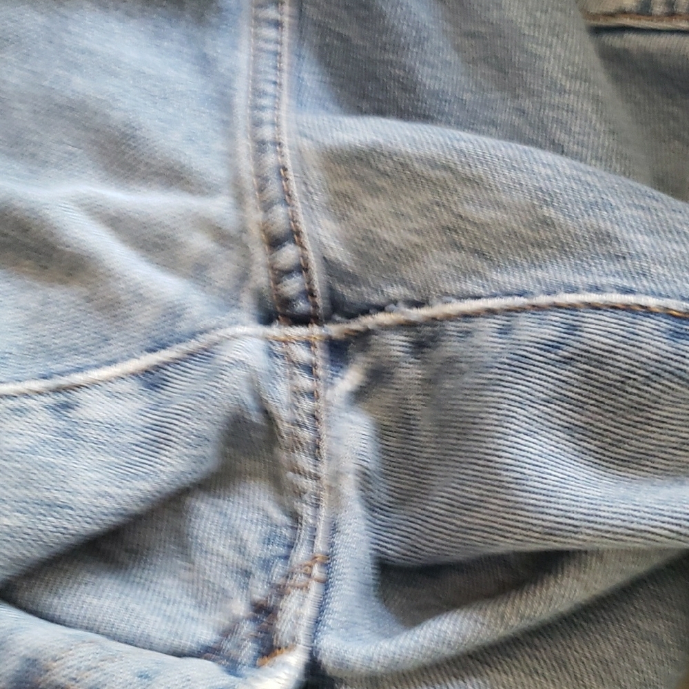 😎🤩Levi's Blue Straight Jeans with Vintage Distressing - Picture 12 of 12